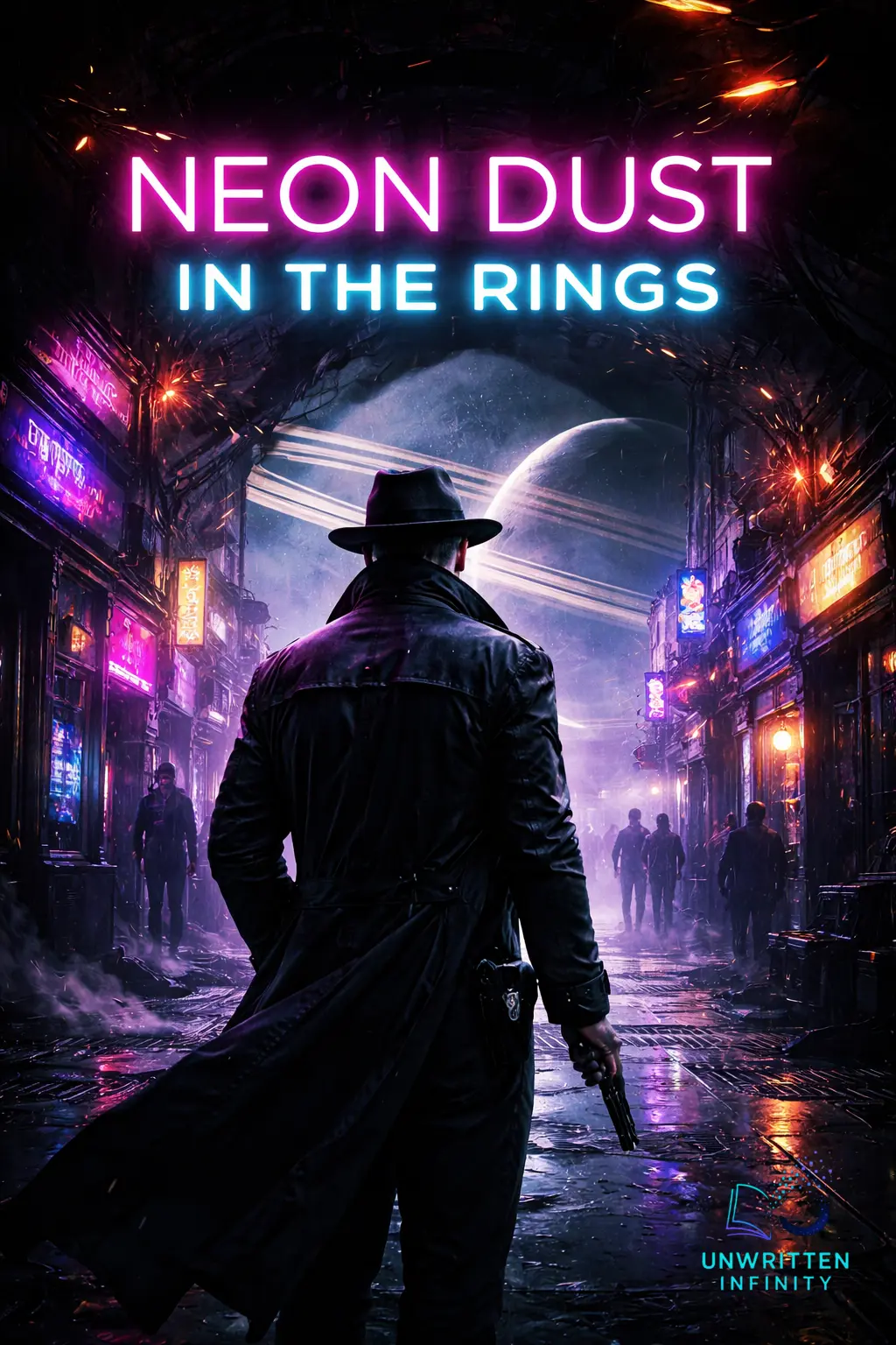 Neon Dust in the Rings